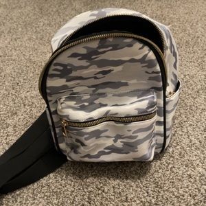 Camo mini backpack